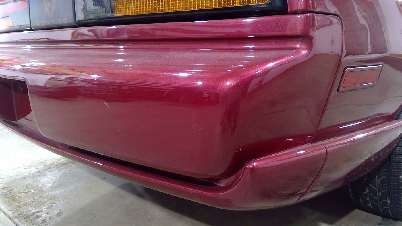 91-92 Pontiac Firebird Rear Bumper (Brilliant Red Metallic 75U) See Notes