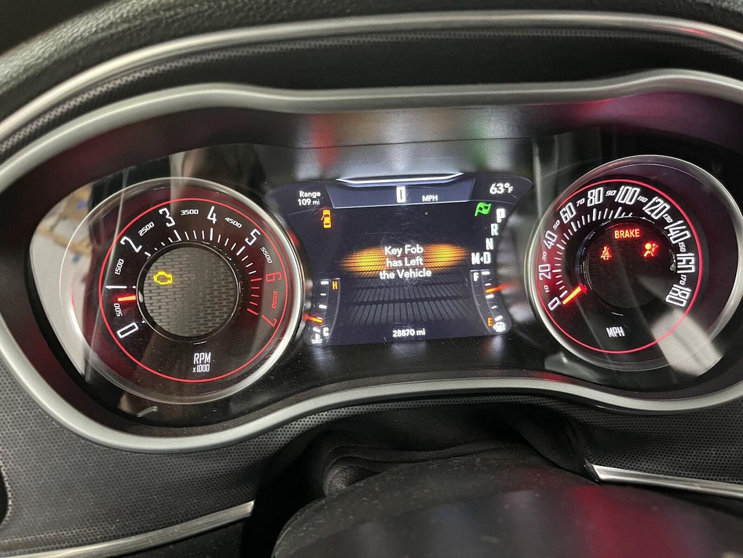 2017 Dodge Challenger SRT 392 180MPH Speedometer W/Black Face Gauges (Tested)