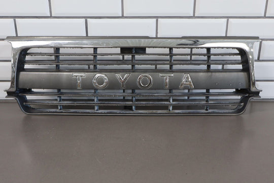 91-94 Toyota Land Cruiser Upper Grille *Peeling/Weathered See ALL Photos*