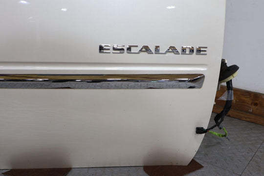 11-14 Cadillac Escalade Short WB Front Right RH Door W/Glass (White Diamond 98U)