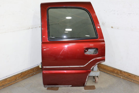 02-06 Cadillac Escalade Short WB Rear Left Door W/Privacy Glass (Redfire 72U)