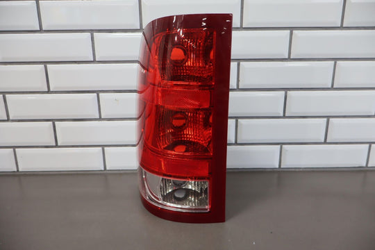 07-13 GMC Sierra Driver Left Tail Light OEM Halogen