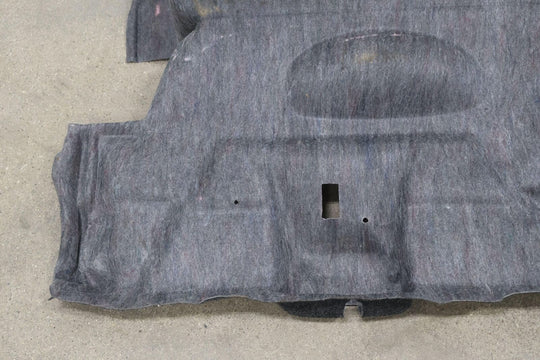 2002 Chevuy Camaro Convertible Rear Interior Trunk Carpet Cleanout (Dark Gray)