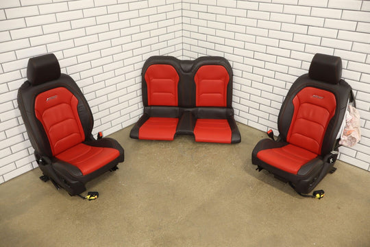 16-23 Chevy Camaro SS Convertible Leather Seat Set (Red H16) *Low Mileage*