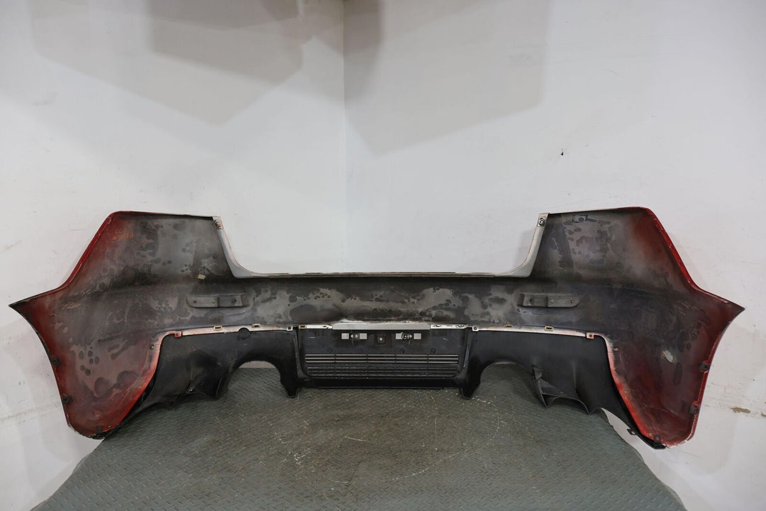 08-15 Mitsubishi Lancer EVO X Rear OEM Bumper (Rally Red P26) USDM See Photos