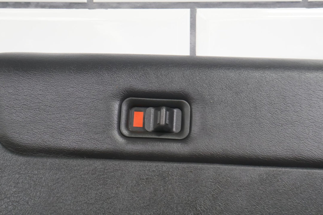 2005-2007 Hummer H2 Right RH Rear Door Trim Panel (Ebony 482) W/ Window Switch