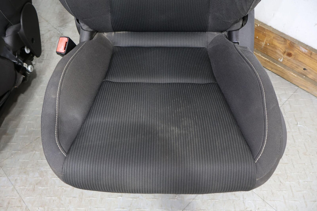 10-15 Camaro SS Cloth OEM Seat Set Front & Rear (Black AFJ) Mild Wear See Notes