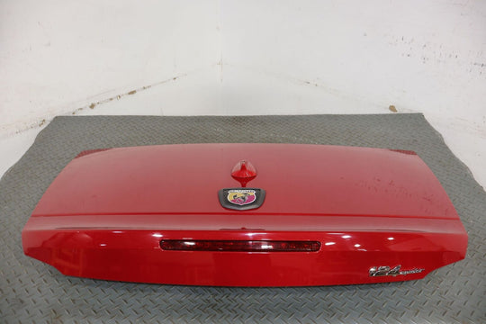 17-19 Fiat 124 Spider OEM Deck Lid W/ Spoiler & 3RD Brake Light (Rosso Red PKM)