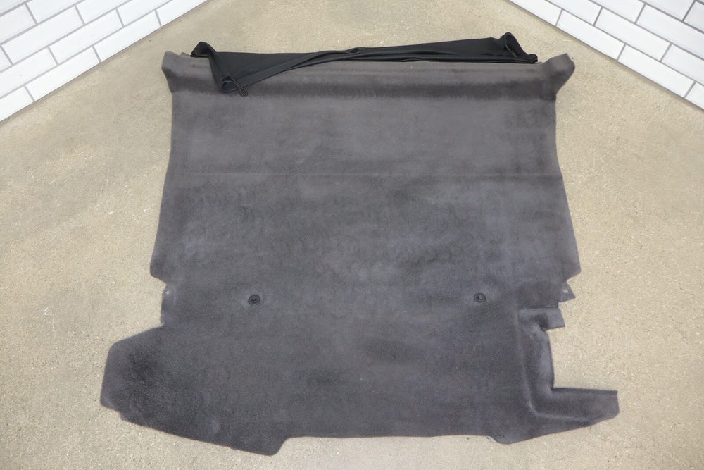 2004-2009 Cadillac XLR Interior Trunk Carpet Cleanout (Dark Gray) 3 Pieces