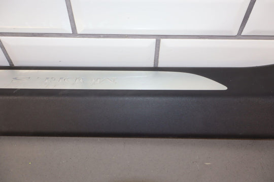 2016-2020 Tesla Model S Passenger Right Sill Plate (Black) OEM