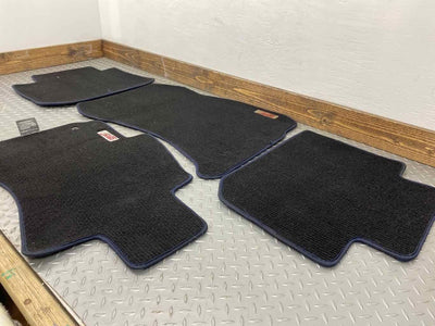 15-20 Subaru WRX STI Set Of 4 OEM Cloth Floor Mats (Black&Blue Trim) See Notes