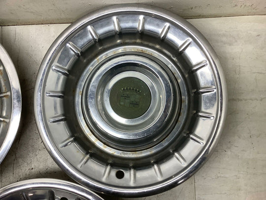 Set of 5 1955 Cadillac Wheel Covers 14" - Need Restored