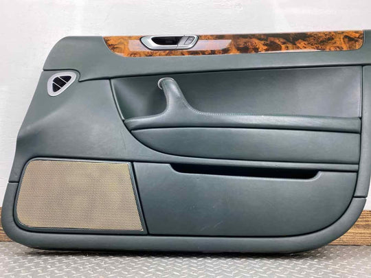 06-12 Bentley Flying Spur Front Right RH Interior Door Trim Panel (Spruce/Ochre)