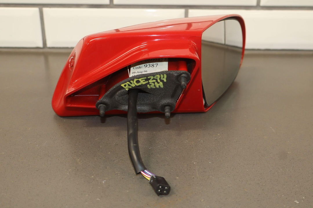 93-02 Chevy Camaro Right Passenger Power Door Mirror Bright Red (81U)