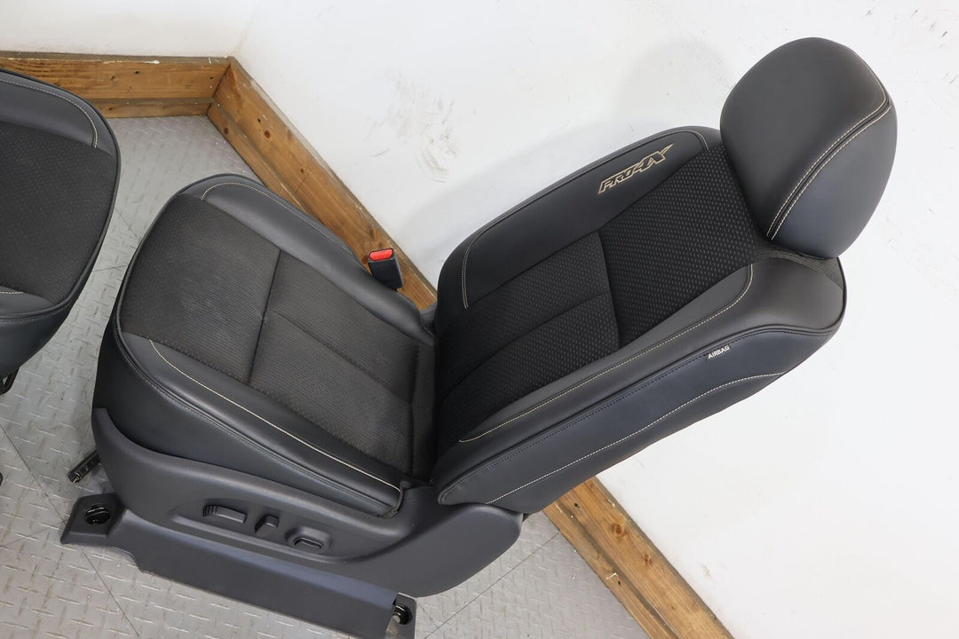 17-18 Nissan Titan XD Full Power Seat Set (Black) RH Front Blown Bag (Tested)