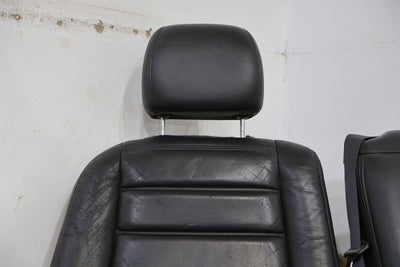 03-07 Hummer H2 2nd / Rear Row Leather Seat (Ebony 482) SUV Only Mild Wear