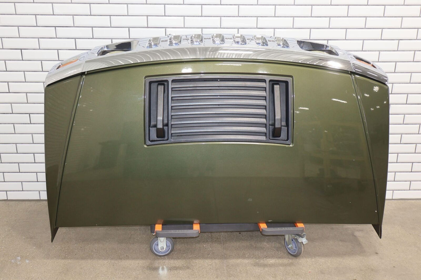 03-07 Hummer H2 Loaded OEM Hood (Sage Green 45U) See Photos