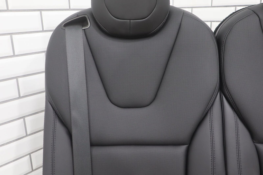 21-23 Tesla Model X Plaid 3rd Row Seat Upper Section (Black Leather)