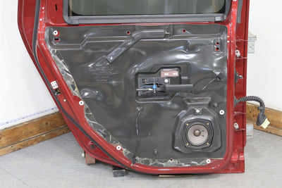 03-09 Hummer H2 Rear Left LH Door W/ Glass (Red Metallic 72U) See Photos