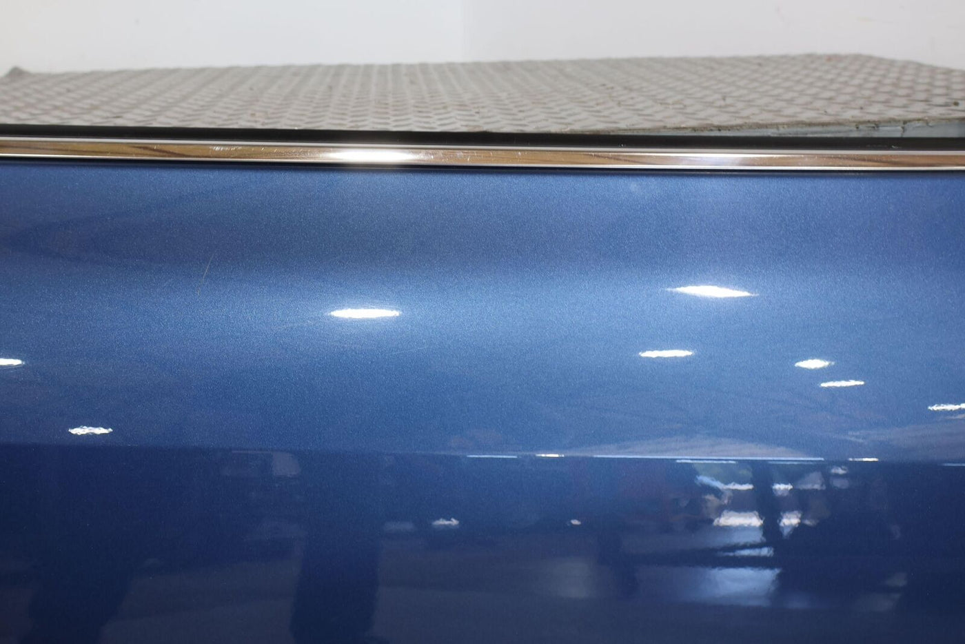 09-13 Infiniti G37 Convertible Right Passenger Door W/ Glass (Blue Pearl RAW)