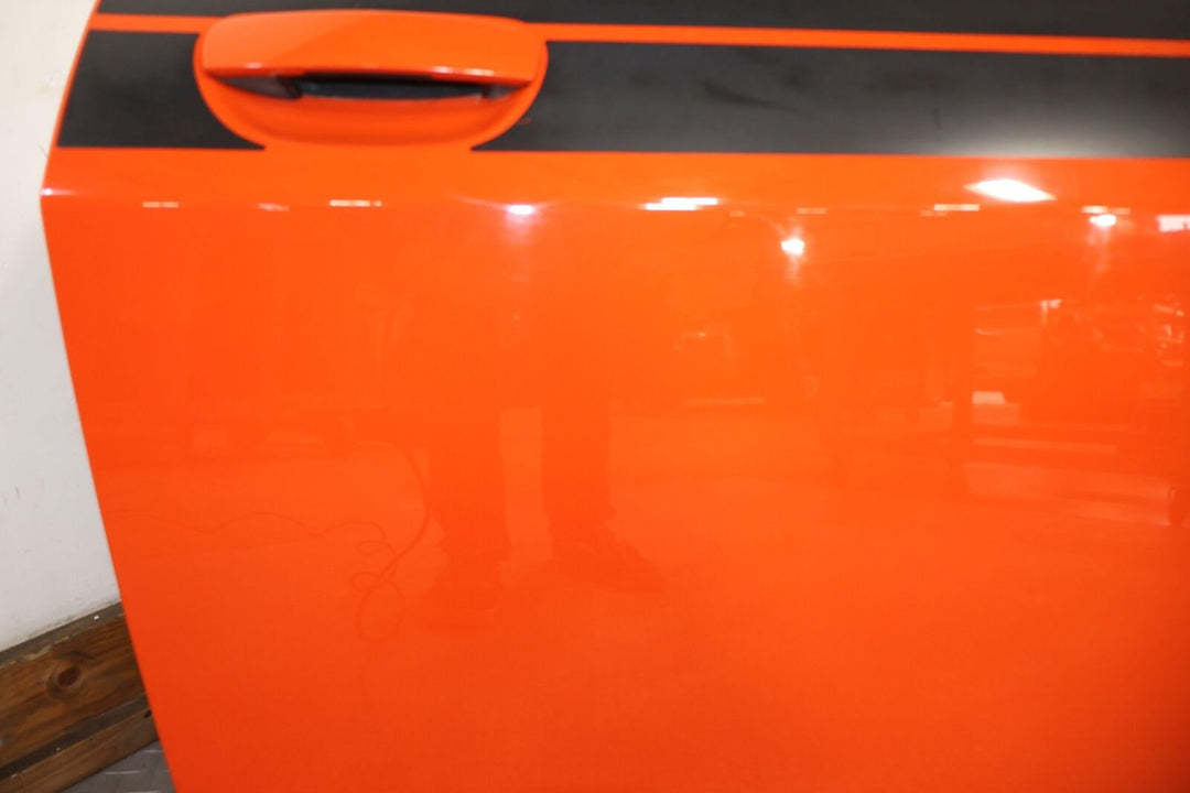 11-14 Dodge Challenger Right RH Door W/Glass (Hemi Orange/Black Vinyl) See Notes