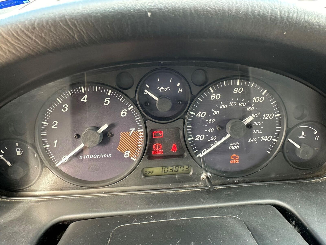 99-00 Mazda Miata 140MPH (Auto) Speedometer Gauge Cluster (719-990) Tested 108K