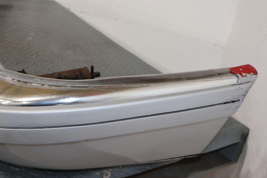 88-91 Buick Reatta Rear OEM Bumper Cover (Silver) Resprayed Poor Finish