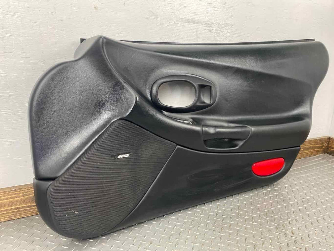 97-04 Chevy Corvette C5 Right RH Passenger Door Trim Panel (Black 19i) See Notes