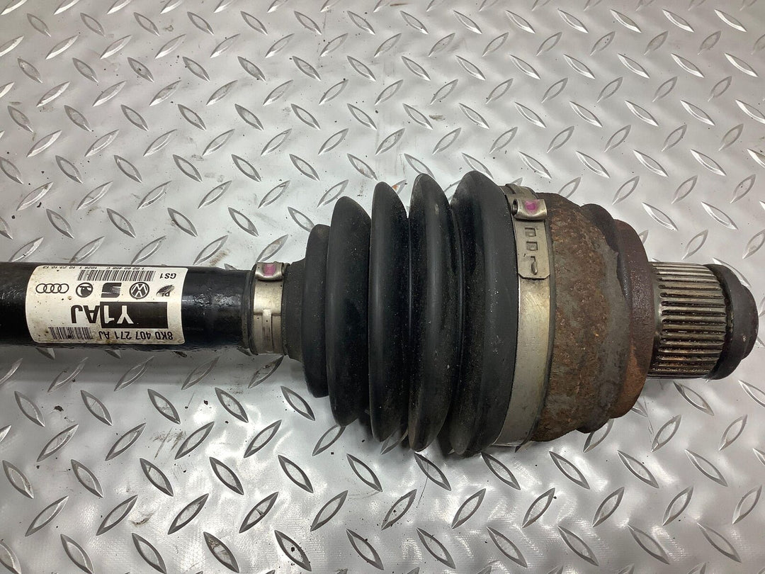 13-15 Audi RS5 A4 Left LH Driver Front Axle Shaft OEM (8K0407271AJ)