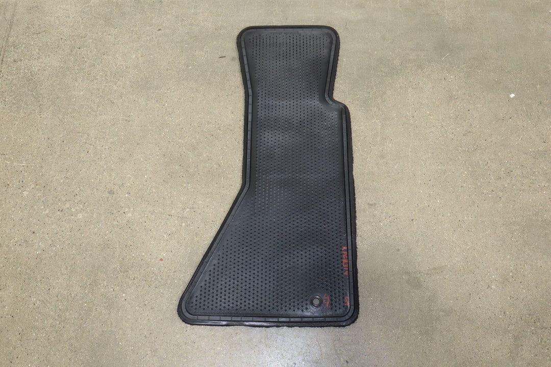 90-96 Chevy C4 Corvette Pair LH & RH Cloth OEM Floor Mats (Black 193) Mild Wear