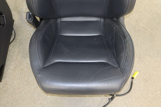 2016 Tesla Model S Gen 3 Black Leather Heated Seat Set (Front/Rear) OEM