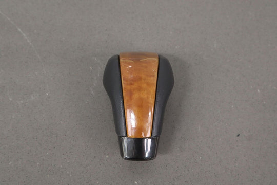 04-09 Cadillac XLR Automatic Transmission Floor Shifter Knob Ebony & Woodgrain