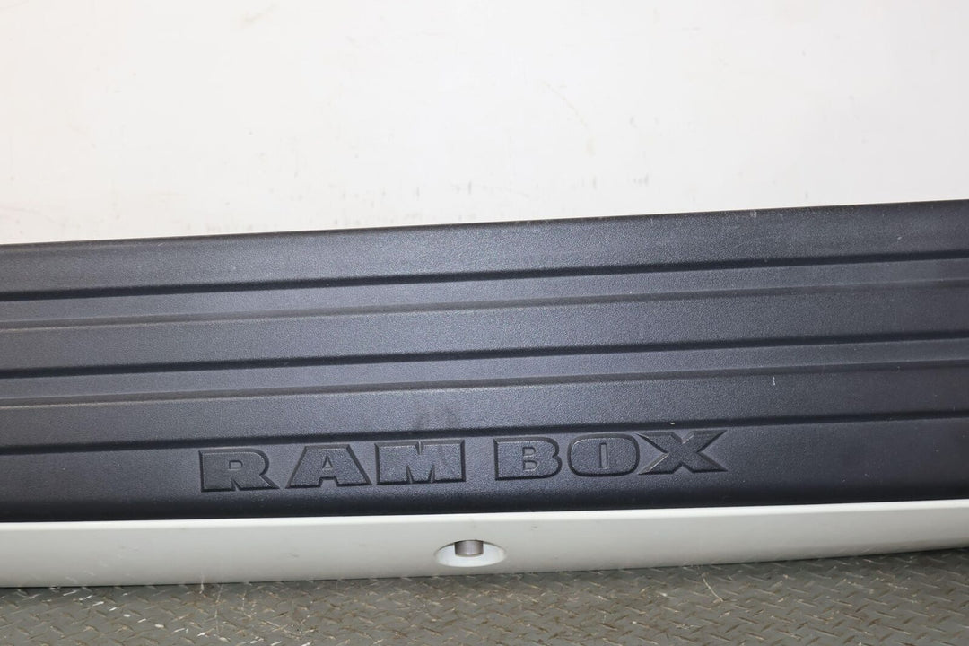 13-18 Ram 1500 OEM Right RH In-Bed Storage Box W/Lid (Pearl White PXQ) Rambox