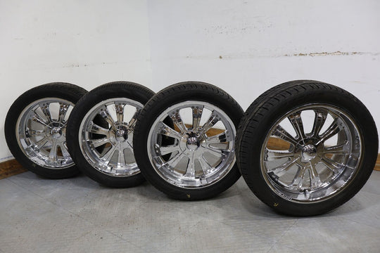 99-06 Tahoe/Suburban/Yukon 6x5.5 Falken 22" Wheel/Tire Set (See Description)