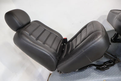 03-07 Hummer H2 2nd / Rear Row Leather Seat Ebony (48I) SUV Only See Notes