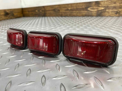 03-07 Hummer H2 Rear Hatch Mounted Marker Clearance Lights (Red) 3PCS See Notes