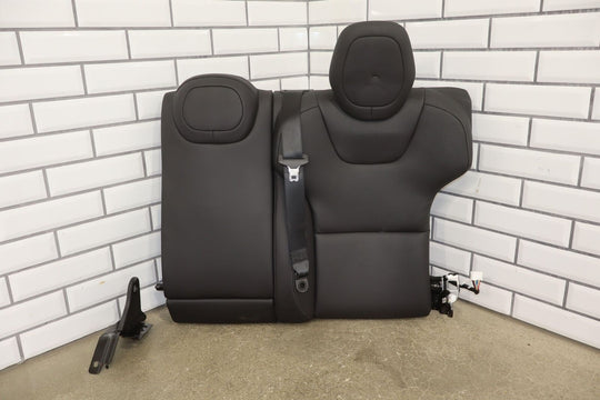 2021 Tesla Model S Plaid Left Rear Upper Seat Back with Arm Rest (Black BLK)