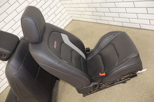 2016-2023 Chevy Camaro Heated/Ventilated Leather Seat Set (Front/Rear) Blown Bag