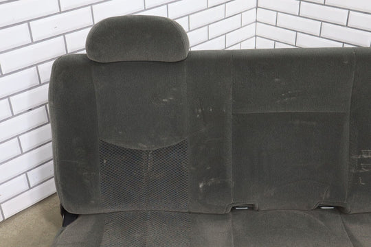 03-07 Chevy Silverado Sierra Extended Cab Charcoal Cloth Seat Set (Front/Rear)