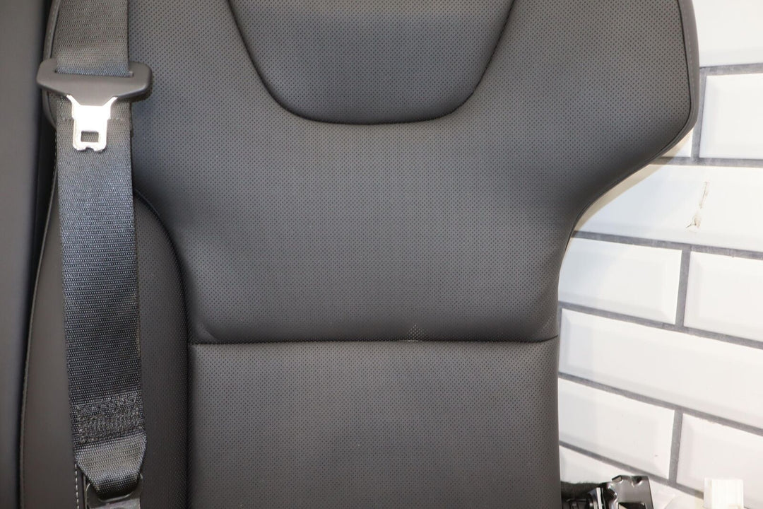 2021 Tesla Model S Plaid Left Rear Upper Seat Back with Arm Rest (Black BLK)