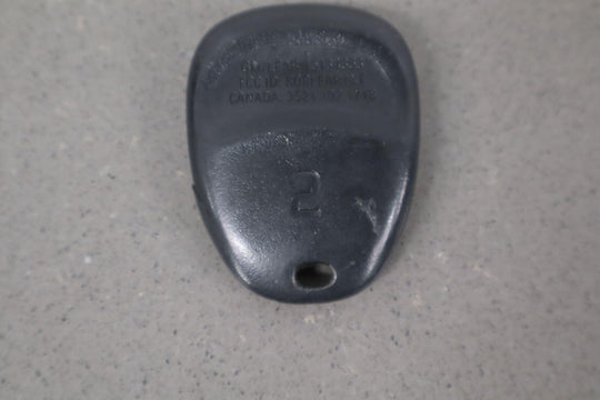 2004 Chevy SSR Single (1) OEM Keyless Entry Fob Good Letters Tested (Driver 2)