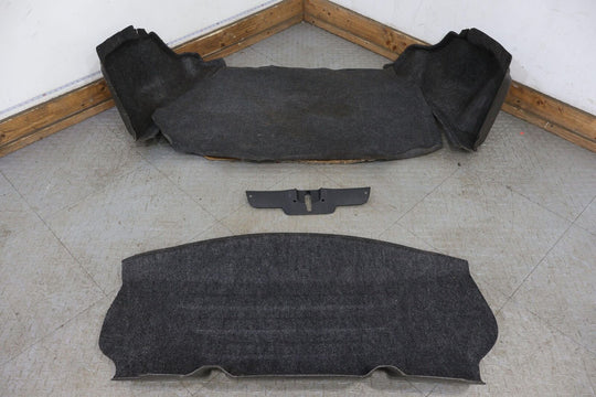 2002 Ford Mustang Saleen Convertible Rear Trunk Interior Carpet Cleanout (Black)