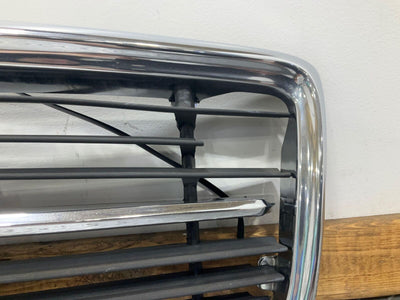 72-80 Mercedes 450SLC C107 R107 Front Upper Grille (Chrome) 1 Broken Fin