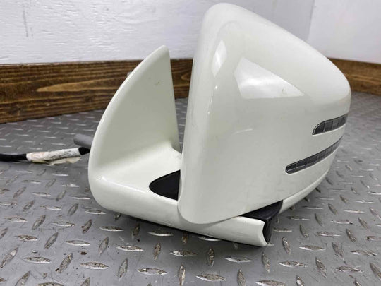 05-11 Mercedes ML63 Left LH Power Door Mirror (Arctic White C650) UNTESTED