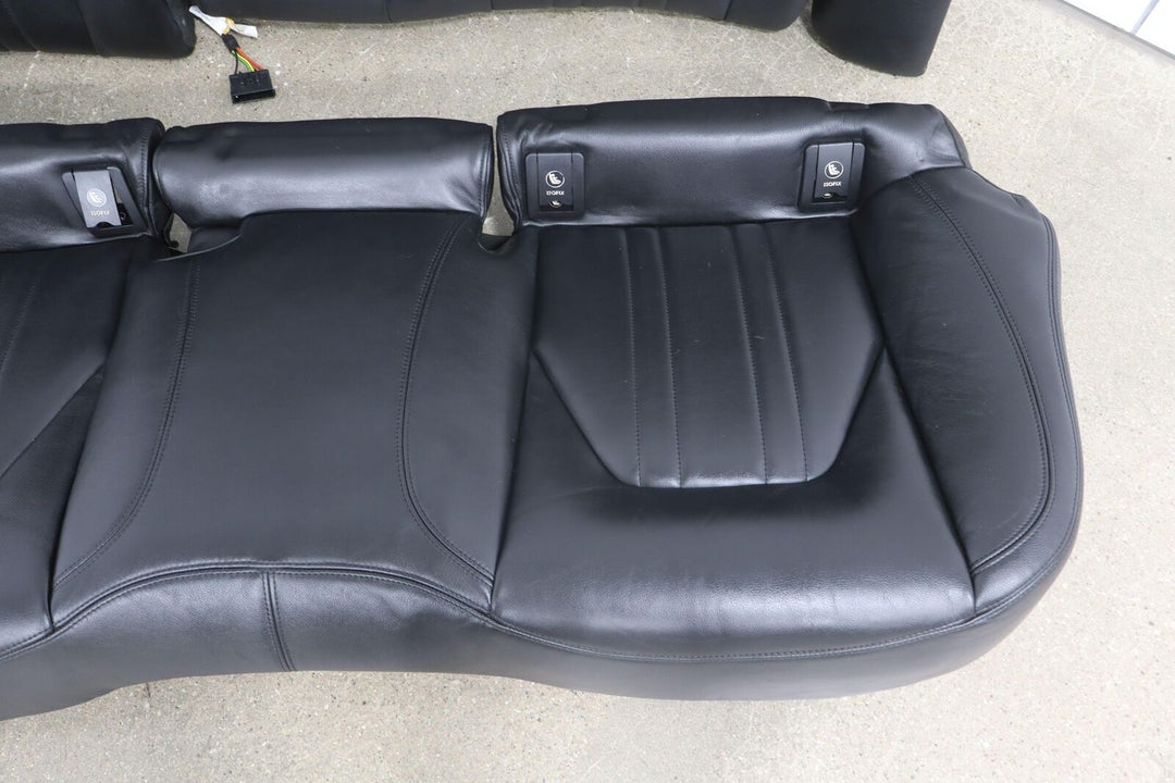 14-17 Maserati Ghibli Leather Power Seat Set Front&Rear (Testa Moro TMT) Tested