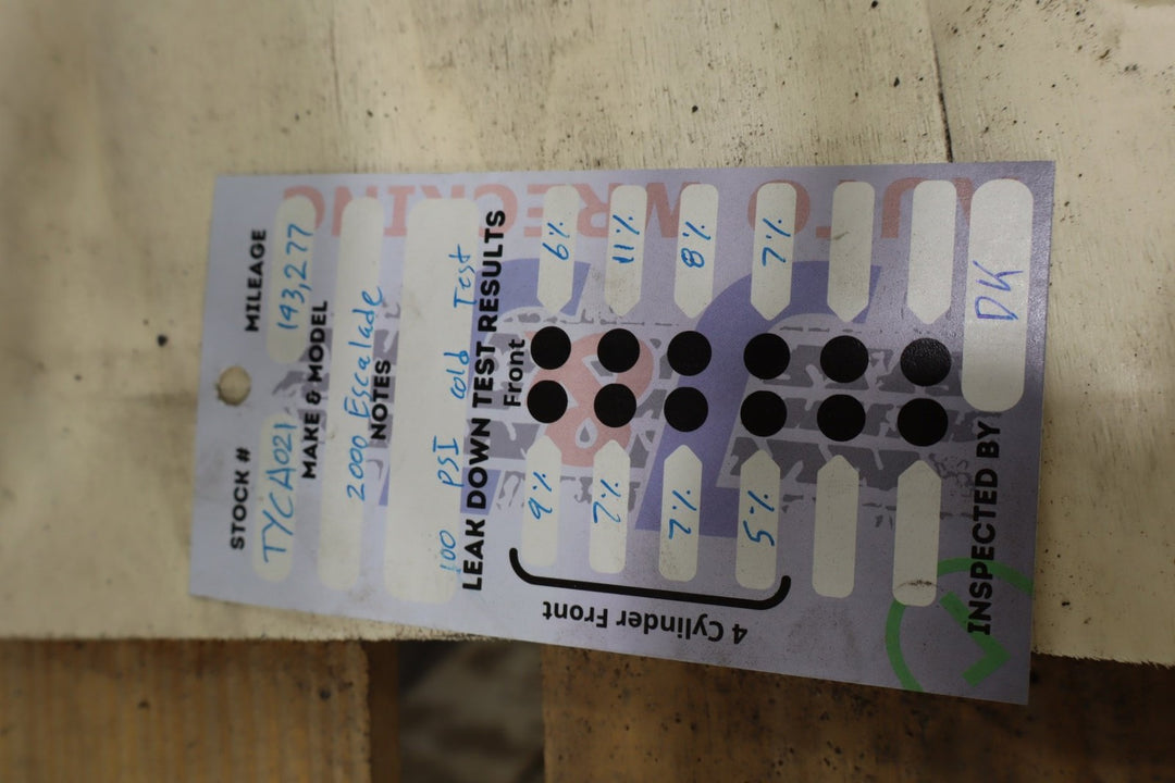 96-00 Chevy GMC Vortec 350 5.7L L31 V8 Engine Motor 143277 Miles