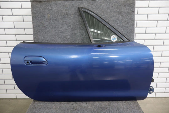 99-0 Mazda Miata NB Right Passenger Door SHELL Sapphire Blue (20P) See Photos