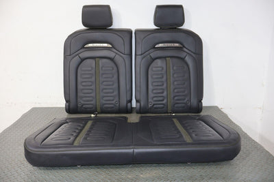 22-24 Rivian RS1 3rd Row Back Leather Seats (Black Mountain Suede) See Photos