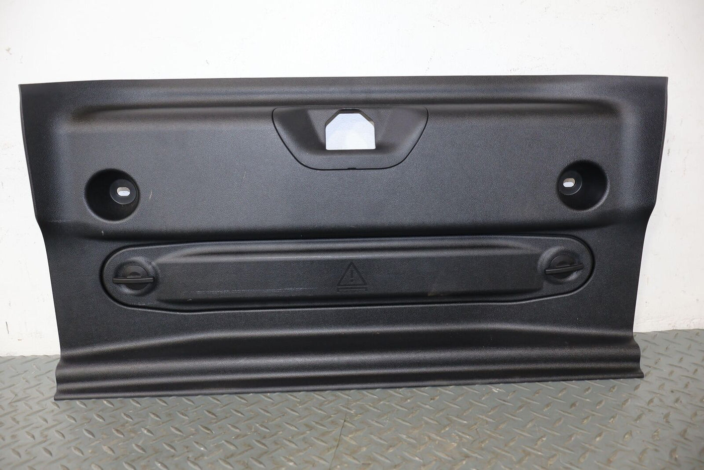 20-22 Toyota Supra GR Rear Hatch Interior Trunk Latch Trim Panel (Black 20)