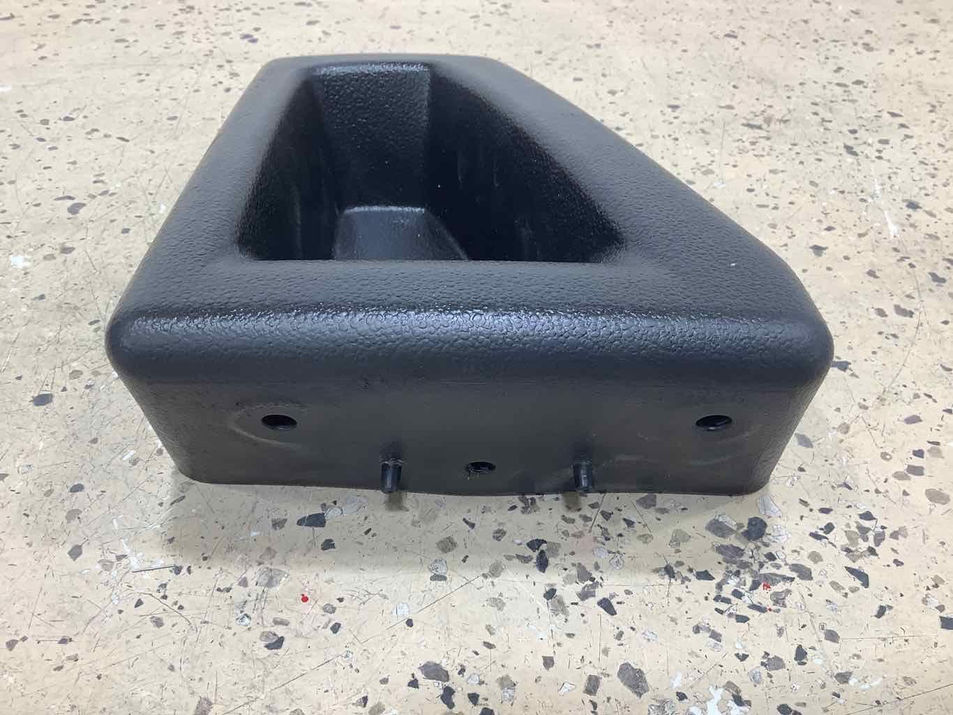 03-09 Hummer H2 Driver Left LH Bumper End Cap / Winglet (Black Textured)